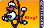 Telekort Teledanmark : Ring ! Poodle ? - Dogs