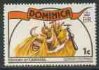 Dominica 1978 Mi 562  ** Sensay Costume - History Of Carnival / Stier-Kostüme Mit Strohumhang - Karneval / Carneval - Carnival