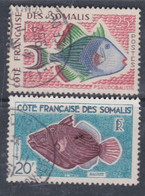 Cote Des Somalis N° 299 / 300 O :  Les 2 Valeurs Oblitérations Moyennes Sinon TB - Used Stamps