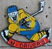 HOCKEY SUR GLACE - HOCKEYEUR MAILLOT JAUNE - M- DRIVER'S (BLEU) - Sport Invernali