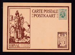 496/19 -  Entier Carte Illustrée Orval Avec Ange - Non Circulé - Cartoline Illustrate (1971-2014) [BK]