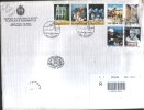 San Marino 2007 Busta FDC Con Natale 2007 - Anniversari Goldoni- Toscanini-Rosai E Canova - Usati