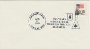 UNITED STATES. POSTMARK 100 YEARS AGRICULTURAL PROGRESS THROUGH RESEARCH. 1982 - Poststempel