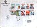 San Marino 2005 Busta FDC Con Omaggio Alla Ferrari-Beatificazione Alberto Marvelli-tsunami- 100 Fed.Pesi - Gebruikt