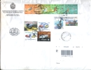 San Marino 2004 Busta FDC Con Olimpiadi Atene 2004- 50 Anni Di VolksWagen In Italia- Europa - Usati