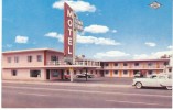 Fresno CA California, Down Towne Motel, Lodging, Auto On C1950s Vintage Postcard - Fresno