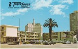 Long Beach CA California, Downtown TraveLodge Motel, Lodging, Autos, On C1960s Vintage Postcard - Long Beach