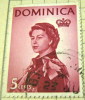 Dominica 1963 Queen Elizabeth II 5c - Used - Dominique (...-1978)