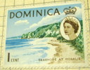 Dominica 1963 Seashore At Rosalie 1c - Mint - Dominique (...-1978)