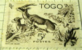 Togo 1947 Antelopes 5f - Used - Autres & Non Classés