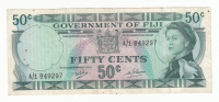 FIJI 50 CENTS 1969 VF P 58a  58 A - Figi