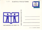 Polen 1972. Buch Books Livres. Année Internationale Du Livre (3.250) - Autres & Non Classés