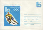 Romania-Postal Stationery Cover 1980-Lake Placid-Eishockey;Hockey Sur Glace;Eishockey-unused - Hiver 1980: Lake Placid