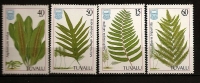 Tuvalu 1987 N° 444 / 7 ** Fougères, Nephrolepis Saligna, Asplenium Nidus, Microsorum Scolopendria, Pteris Tripartita - Tuvalu (fr. Elliceinseln)