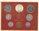 Vaticano 1977 - Serie Divisionale 8 Monete 1,2,5,10, 20, 50, 100,  Metalli Vari + £.500 AG - - Vatican