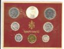 Vaticano 1975 - Serie Divisionale 8 Monete 1,2,5,10, 20, 50, 100,  Metalli Vari + £.500 AG - - Vatican