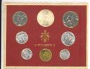 Vaticano 1971 - Serie Divisionale 8 Monete 1,2,5,10, 20, 50, 100,  Metalli Vari + £.500 AG - - Vatikan