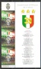 D044 Rep. San Marino 2012 - Juventus Campione D'Italia - 3 V. Con Bandella - Nuovo ** - Clubs Mythiques