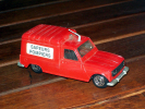 NOREV -  RENAULT R4 FURGONETTE V.F Pompiers  NO BOITE  Scala 1/43 - Norev