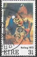 IRELAND 1973 Christmas. - 31/2p - Flight Into Egypt (Jan De Cock) FU - Oblitérés