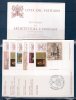 Vaticano / Vatican City  1977  --- Cartolina Postale 1977  --FONTANE -- FDC / SPECIAL OBBLITERATION + BOLLI - Entiers Postaux