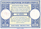 7717# ETATS UNIS D' AMERIQUE COUPON REPONSE INTERNATIONAL INTERNATIONAL REPLY COUPON 11 CENTS USA CHICAGO 1950 - Brieven En Documenten