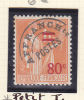 FRANCE N° 74 80C S 1F ORANGE TYPE PAIX PETIT T  NEUF AVEC CHARNIERE - Unused Stamps