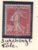 FRANCE PREO N° 61 30C ROUGE SOMBRE TYPE SEMEUSE SURCHARGE PALE NEUF SANS CHARNIERE - Unused Stamps