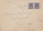 7723# PAYS BAS LETTRE Obl ROTTERDAM 1923 NEDERLAND Pour PARIS - Lettres & Documents