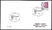 OLYMPIC RINGS - ITALIA COSENZA 2004 - CONI PROVINCIALE - GIORNATA DELLO SPORT - CARD VIAGGIATA - Summer 2004: Athens