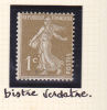 FRANCE N°277A 1C BISTRE VERDATRE TYPE SEMEUSE CAMEE   NEUF SANS CHARNIERE - Neufs