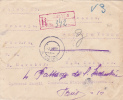 7727# POLOGNE LETTRE RECOMMANDEE POLECONY Obl KIELCE 1926 Pour AUXERRE YONNE - Cartas & Documentos