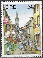 IRELAND 1987 Festivals - 24p Fleadh Nua, Ennis  FU - Used Stamps
