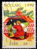 IRELAND 1990 Christmas - 26p. - Child Praying By Bed  FU - Used Stamps