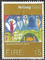 IRELAND 1980 Christmas. - 15p Nativity Scene (painting By Geraldine McNulty) FU - Used Stamps