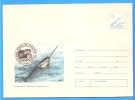 Whale, Monodan Monocoros ROMANIA Postal Enveloppe / Postcard 1994 - Wale
