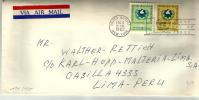 =UNO NY Briefe  1963 Nr 124,125 Fdc - Briefe U. Dokumente