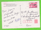 Sur CP - HONGRIE - 1 Timbre (Avion) - Storia Postale