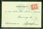 BRIEFKAART UIT 1919 VAN DEN HAAG NAAR RIJSWIJK (5880) - Covers & Documents