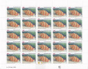 Polynésie Française / Tahiti - Coquillages De Polynésie - Feuille De 25 Timbres / 699 / 20/03/1996 - Neuf - Unused Stamps