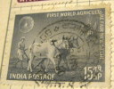 India 1959 First World Agriculture Fair New Delhi 15np - Used - Used Stamps