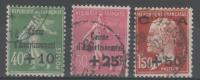 N° 253 à 255  Avec Oblitération Cachet à Date  TTB - 1927-31 Cassa Di Ammortamento