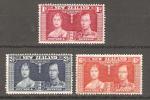 NEW ZEALAND 1937 CORONATION SET KING GEORGE VI , MVLH* - Ungebraucht