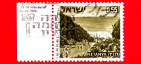 ISRAELE - Usato - 1971 - Paesaggi - Netanya - 0.55 - Usati (senza Tab)