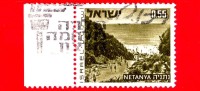 ISRAELE - Usato - 1971 - Paesaggi - Netanya - 0.55 - Usados (sin Tab)