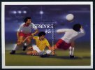 Dominique ** Bloc N° 107 - "Mexico 86" Coupe Du Monde De Foot - Dominique (1978-...)