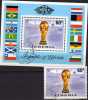 Fußball-WM 1974 Germany FIFA-Pokal Liberia 929 Plus Block 72 O 4€ Fussballer Stadion Fogli Soccer Bloc Sheet Bf Africa - 1974 – West Germany