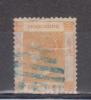 (SA0478) HONG KONG, 1865 (Queen Victoria, 8 C., Orange). Mi # 11. Used Stamp - Gebruikt