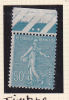 FRANCE N° 362  50C TURQUOISETYPE SEMEUSE LIGNEE TIMBRE PLUS PETIT NEUF SANS CHARNIERE - Ongebruikt