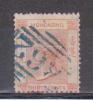 (SA0476) HONG KONG, 1863 (Queen Victoria, 30 C., Orange Red). Perf. 14. Mi # 14b. Used Stamp - Gebruikt